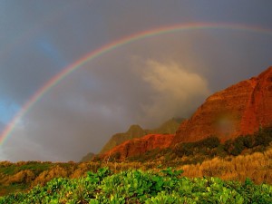 Rainbows in Kauai, Elisheva Danan