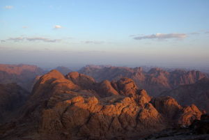 Mt. Sinai, photo by Berthold Werner, Creative Commons License, via Wikimedia Commons