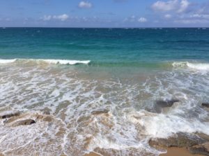 Waves on beach in Puerto Rico, JHD